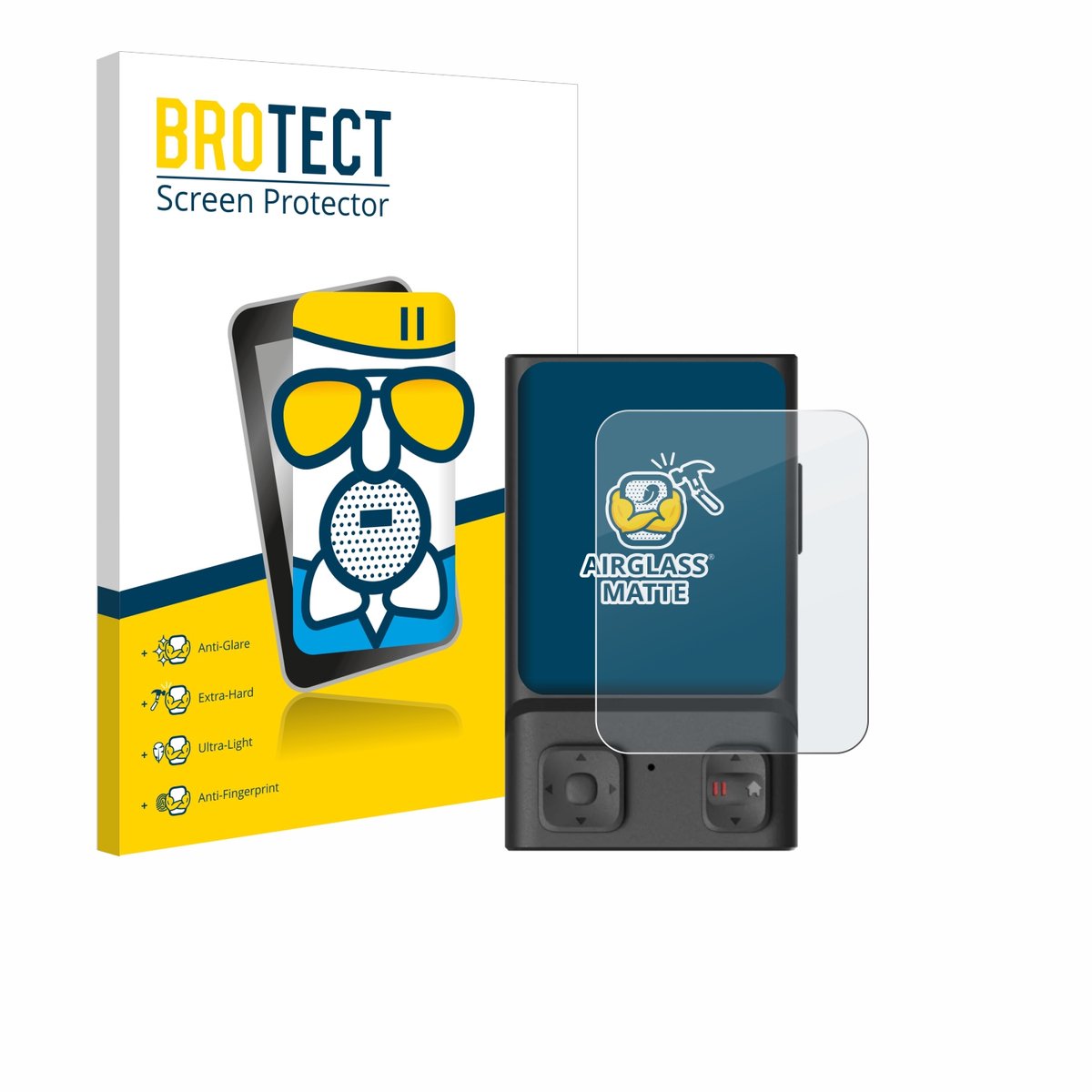 BROTECT - Screenprotector voor Hoverair Beacon - Folie Beschermfolie Beschermglas matte
