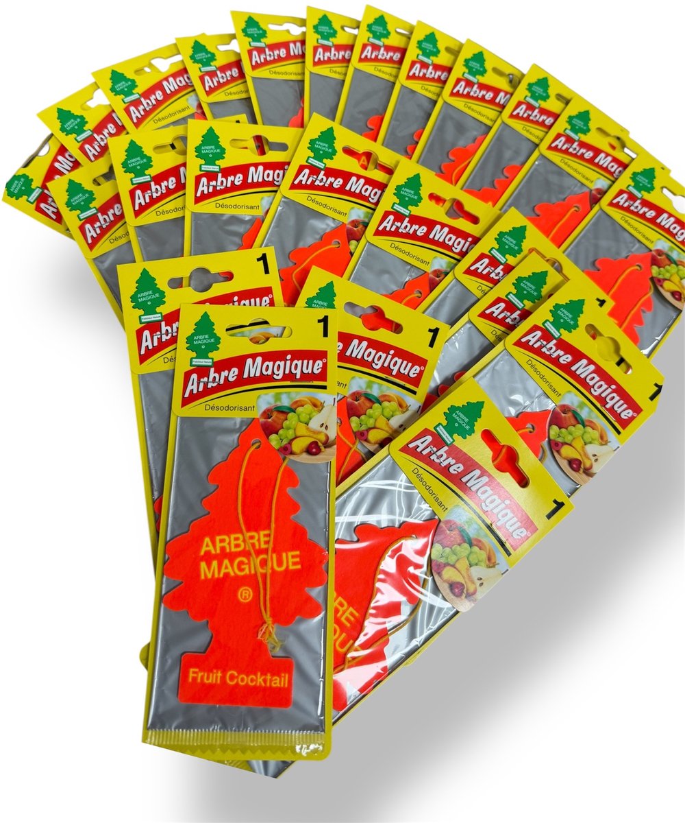 Arbre Magique luchtverfrisser - Fruit-Cocktail - 24 stuks!