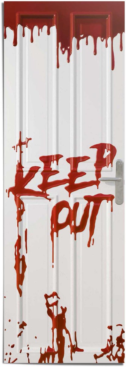 Poster Keep Out - 158 x 53 - Papier - REINDERS