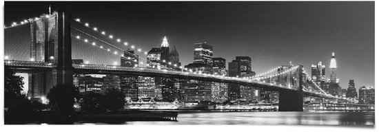 New York - Brooklyn Bridge - Affiche 158 x 53 cm