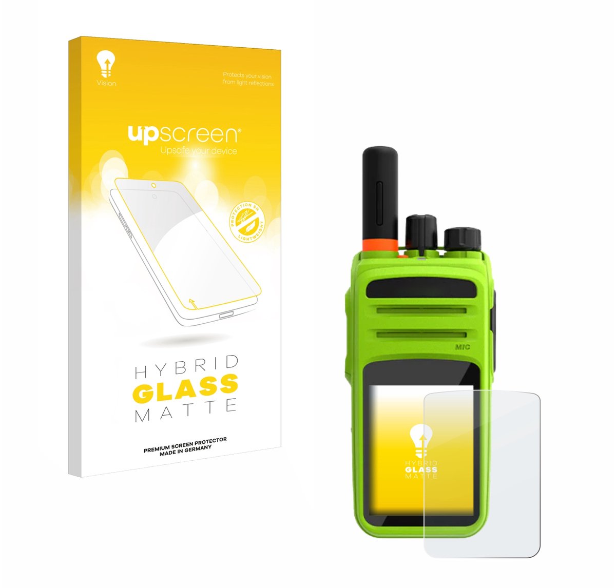 upscreen - Screenprotector voor Talkpod N58 Plus - Folie Beschermfolie Beschermglas matte