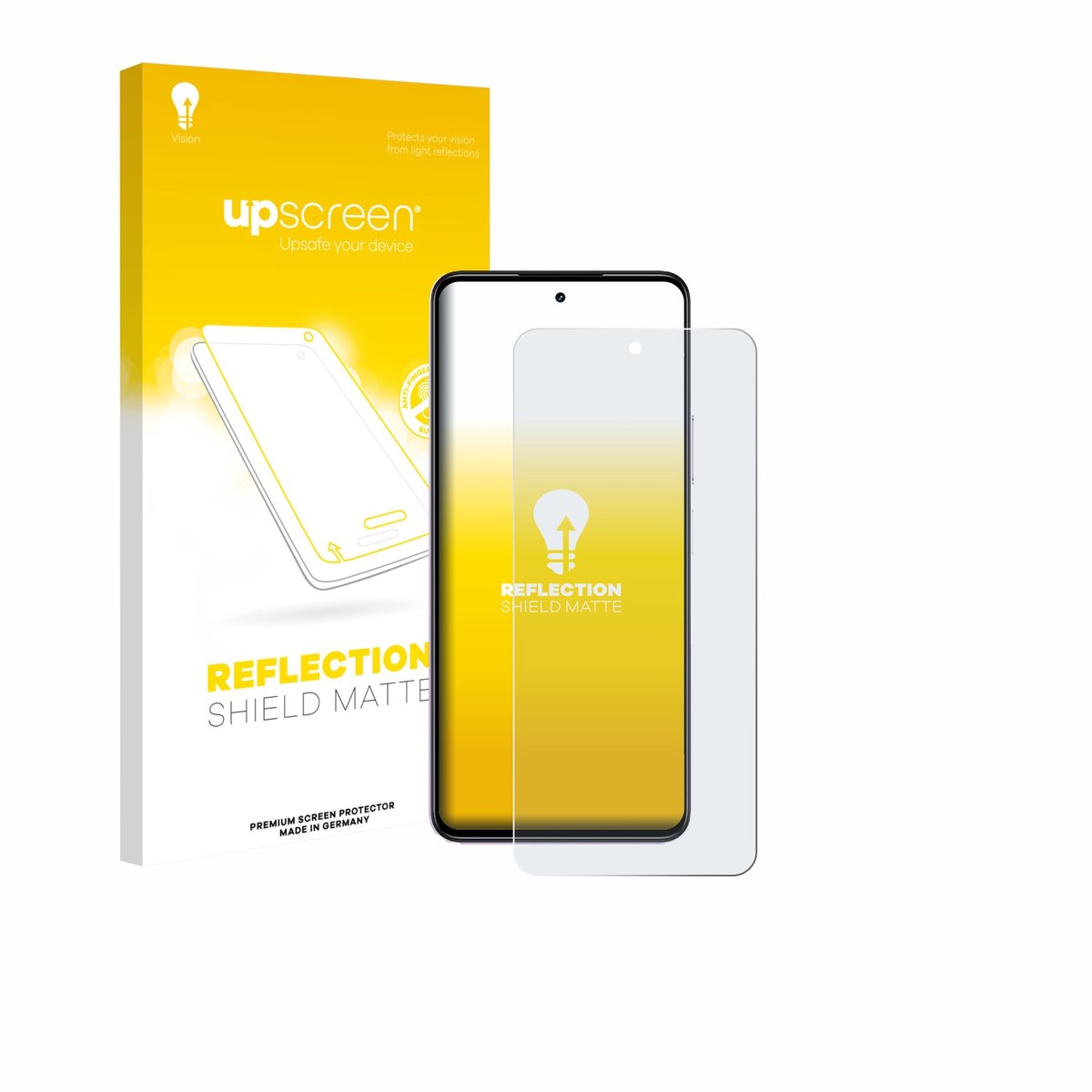 upscreen - Screenprotector voor realme P4x 5G - Folie Beschermfolie anti glare matte