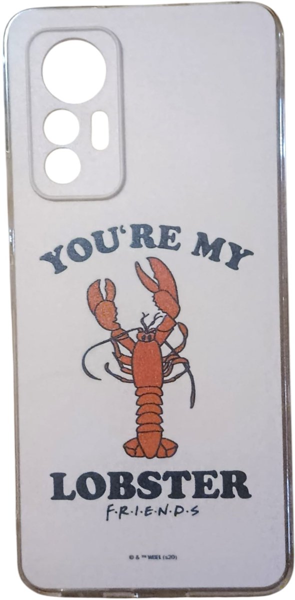 Telefoonhoesje - backcover - Xiaomi 12 lite -You'r my lobster - F-R-I-E-N-D-S.