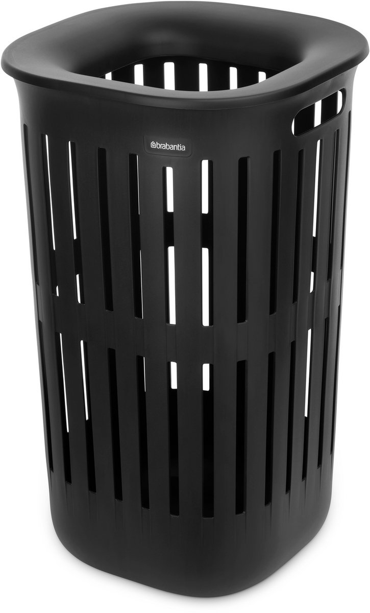 Brabantia Collect-It Wasmand - met Deksel - 55 l - Black