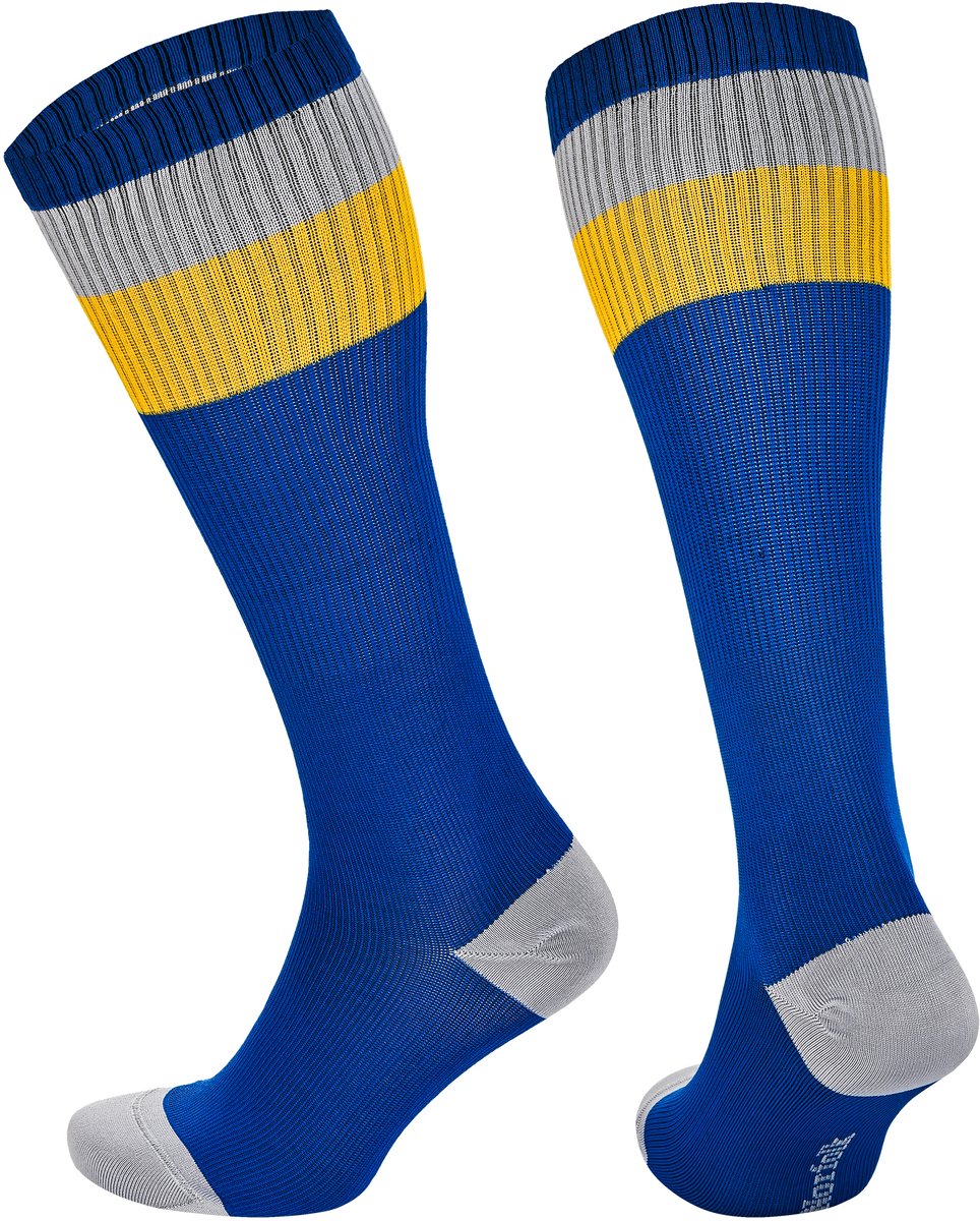 Norfolk Compressie Hardloopsokken - Snel Herstel - Premium Compressiekousen - Sportsokken - Blauw - 43-46 - Sevilla
