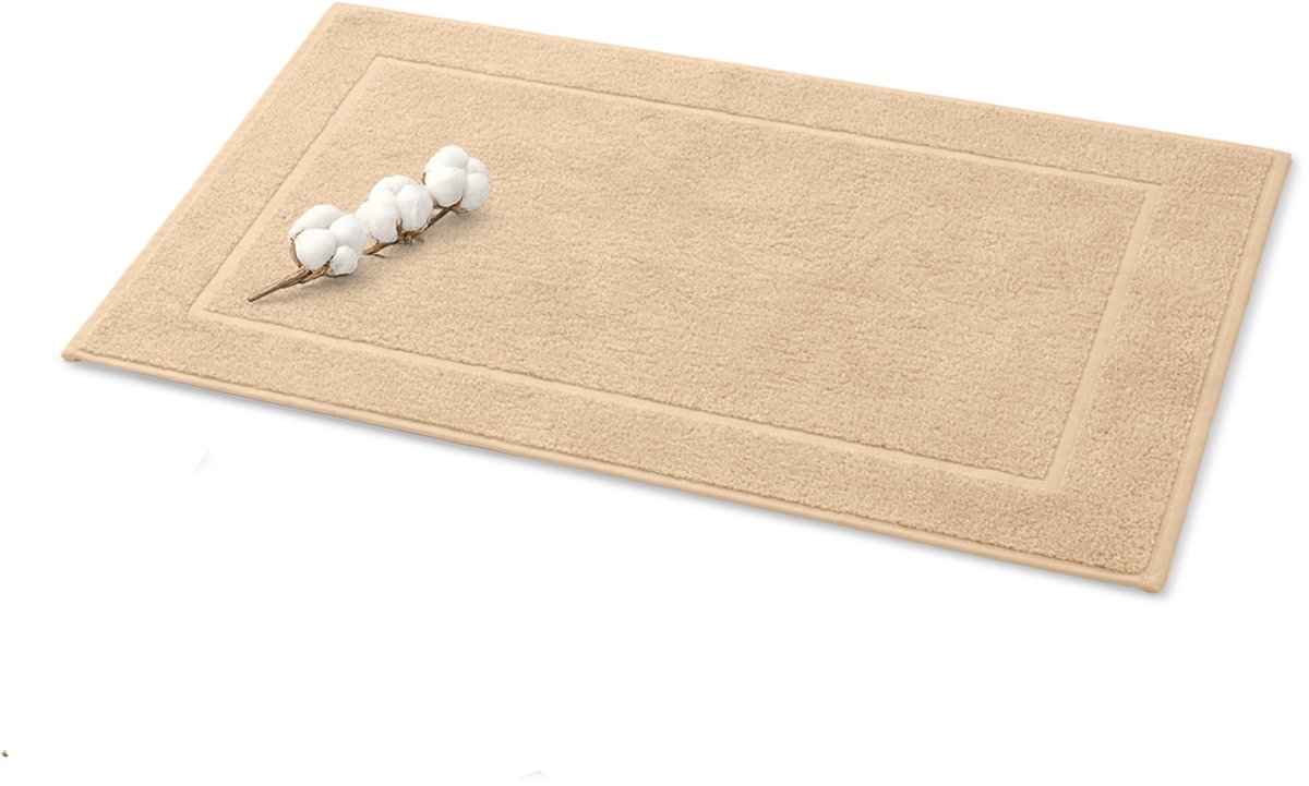 Miss Towels Hotel Badmat - Zand - 50x80cm - Made in Portugal