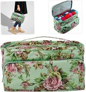 Opbergtas - Breitas - Haaktas - Tote bag - Breitas - Garen opbergtas - Haaknaalden opbergvak - Naaibenodigdhedenhouder - Organizer knutselspullen - Voor Garen, Naalden & Accessoires - Groente