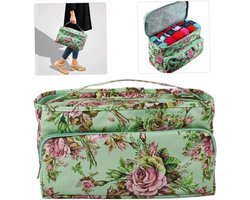 Opbergtas - Breitas - Haaktas - Tote bag - Breitas - Garen opbergtas - Haaknaalden opbergvak - Naaibenodigdhedenhouder - Organizer knutselspullen - Voor Garen, Naalden & Accessoires - Groente