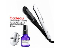 L'Oréal Professionnel SteamPod 4.0 Professionele stoom stijl- & krultang + Gratis Borstel