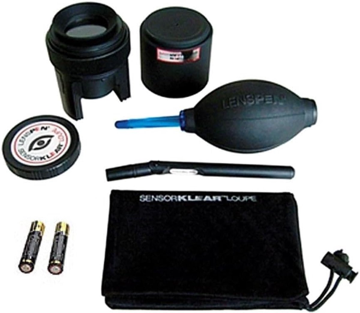 Reinigingsset Camera - Sensor Reiniging - Optiek Schoonmaken - Uitgebreide Kit - 317 gram - Zwart