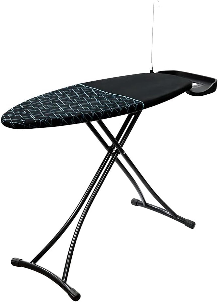 Strijkplank - Strijktafel - Kleding Strijken - Extra Dikke Poten - 125 x 45 cm - Grijs