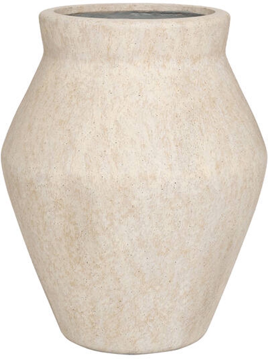 Pottery Pots - Plantenbak - Fleuri High L - Ø61cm x H75cm - Indoor en Outdoor - Travertine Beige