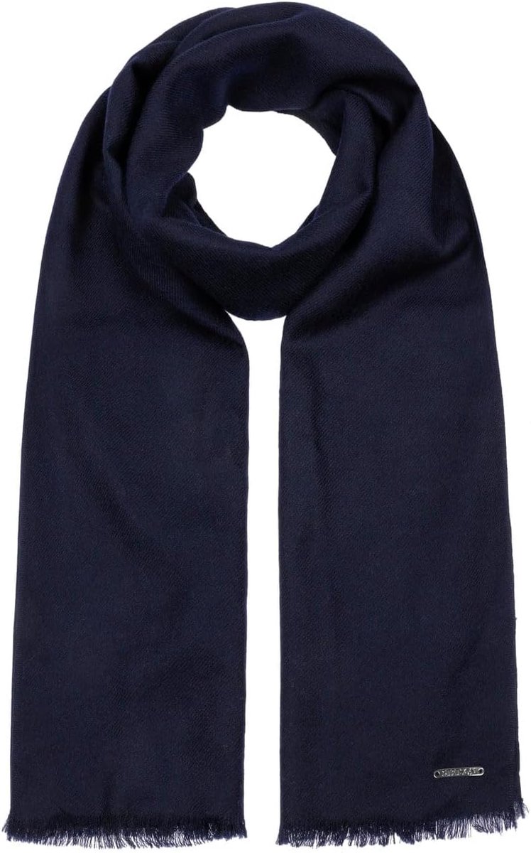 Geweven Heren Sjaal - Warme Halsdoek - Herfst Winter - Met Rafeleffect - 23x23x5 cm