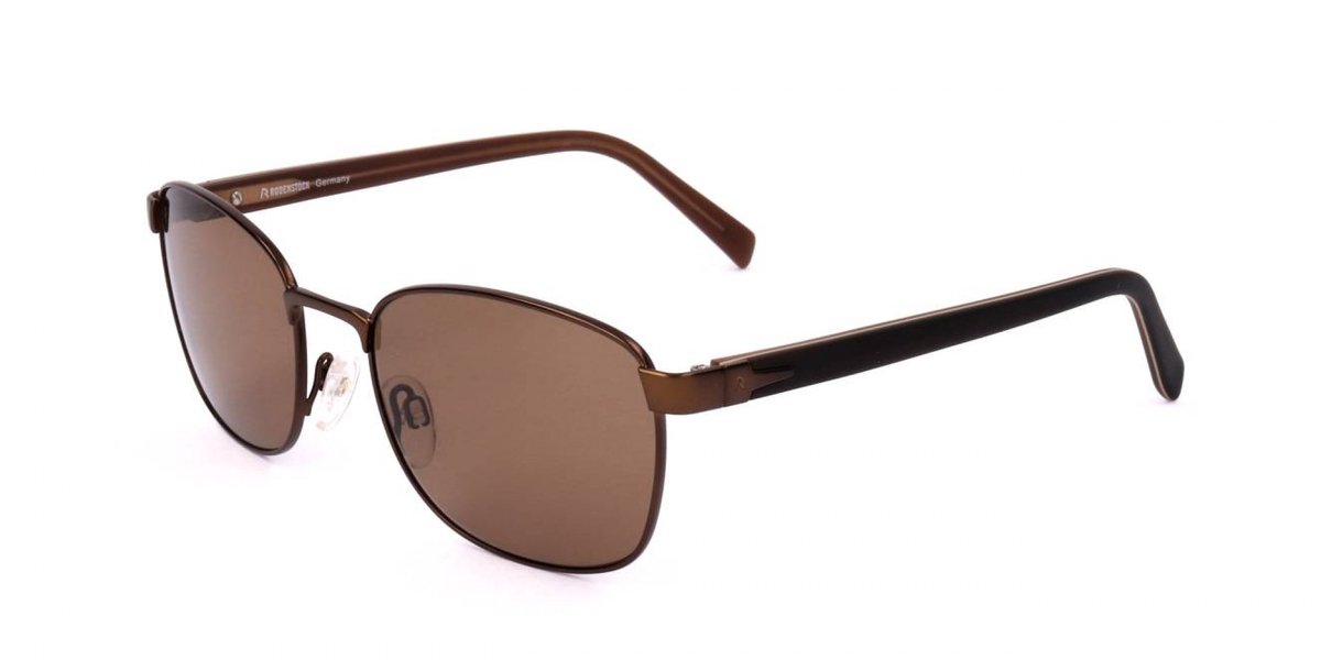 Rodenstock R1416 Brown, dark brown 54/19/140 MAN Zonnebrillen