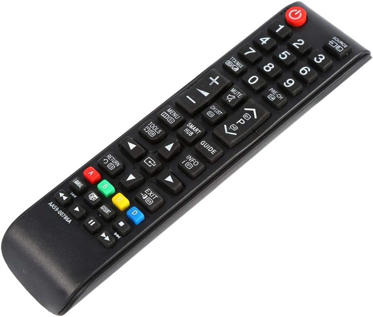 Universele Afstandsbediening - Smart TV Controller - Televisie Bediening - Eenvoudige Installatie - 176 cm Lengte - Zwart