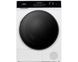 Everglades EVHP9065CW - Warmtepompdroger - Arctic White - C-Klasse - 9 KG - 15 Programma's - 5 Jaar Garantie