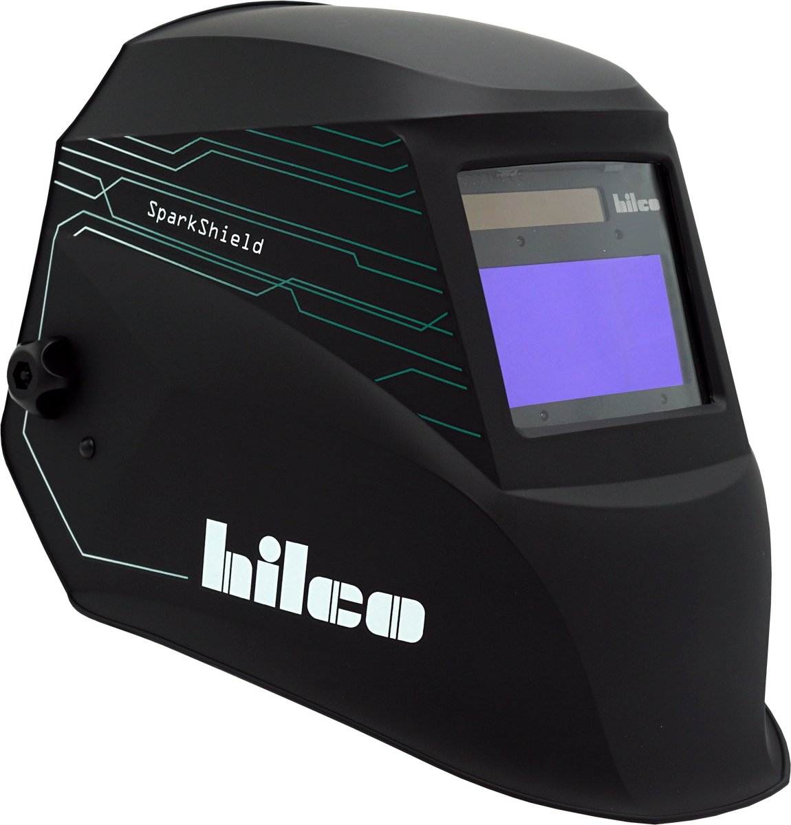 Hilco Lashelm - SparkShield ADF - Gecertificeerd - Auto-darkening Filter - DIN 9 - 13 - Slijpmodus - Laskap