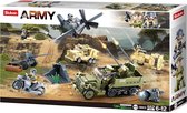 Sluban Army WWII The Battle veldslag bouwspeelgoed – Constructiespeelgoed modelbouw – bouwdoos met 551 bouwstenen – M38-B0812 vanaf 6 jaar