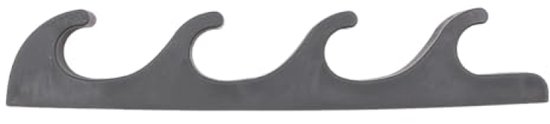 Muurbracket voor 8 hengels - Stevige opbergoplossing voor spin- en baitcaster molens — afbeelding 3