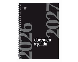 Ryam | Docenten Agenda | 2026/2027 | Spiraal | A4 | 12 mnd | Zwart |