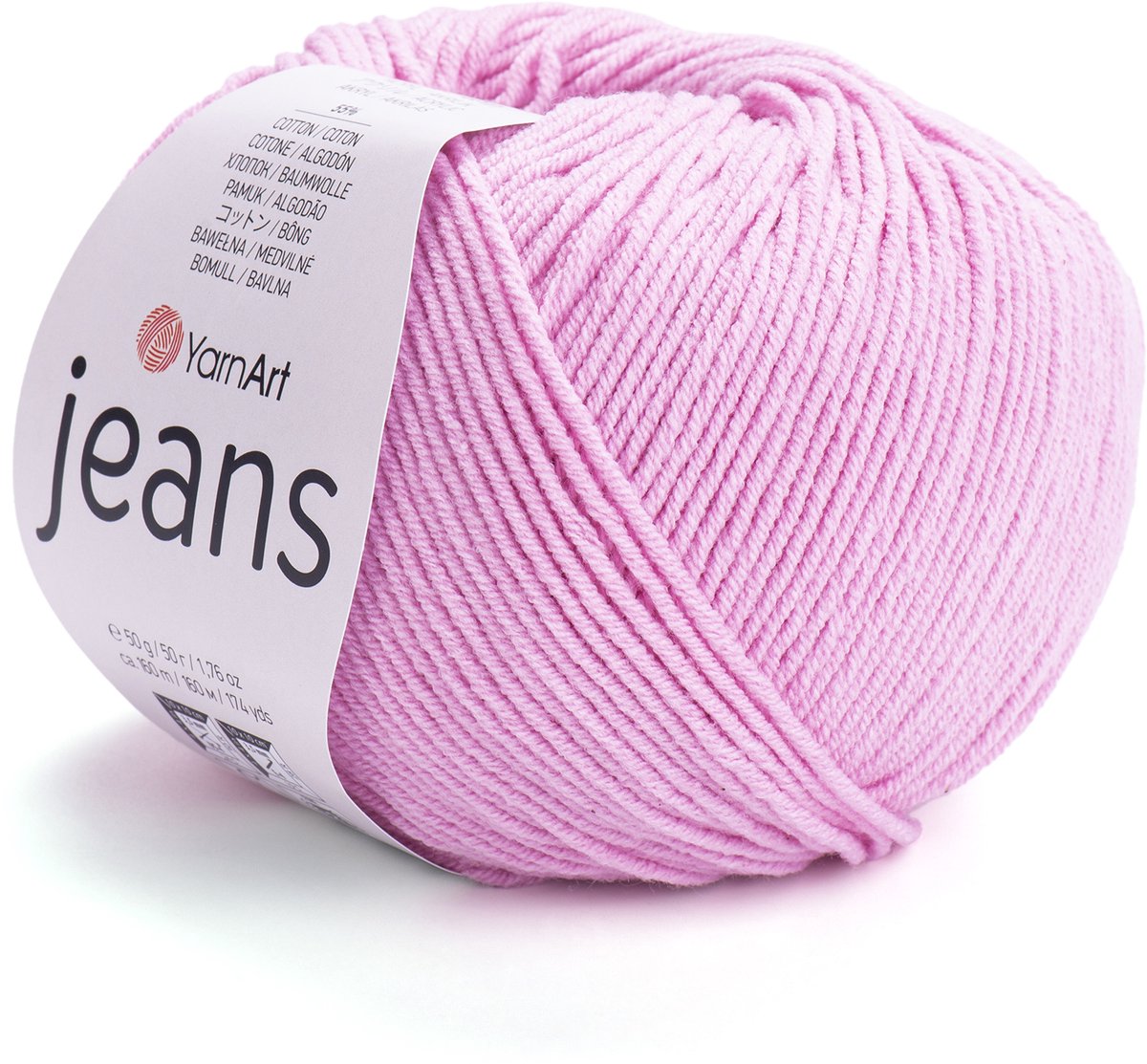 YarnArt Jeans – Katoenmix Breigaren – 50g – 160m – 55% Katoen / 45% Acryl – Voor Amigurumi & Kleding - Kleur 20