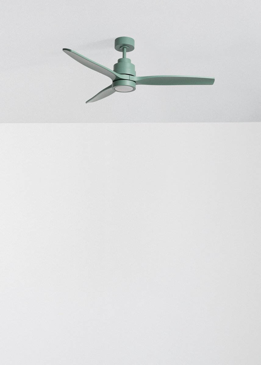 CREATE - Stille plafondventilator van 40 W met technische ABS-bladen, verkrijgbaar in verschillende maten - M - Met licht - WIFI - WIND STYLANCE