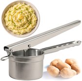 VALEVO™ - Premium Aardappelpers - RVS - Pureeknijper - Citruspers - Aardappelsnijder - Pureestamper - Stamper