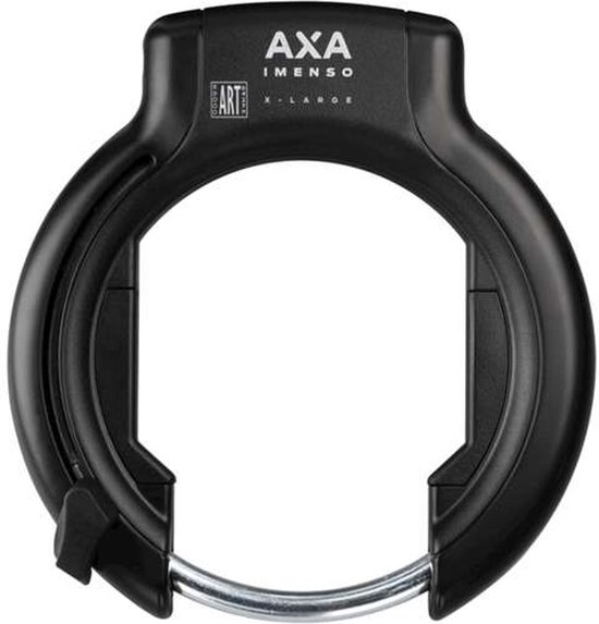 AXA Imenso X-Large - Ringslot voor fietsen met brede banden - ART 2 sterren keurmerk - Frameslot - Met plug-in mogelijkheid - Zwart van AXA — afbeelding 5