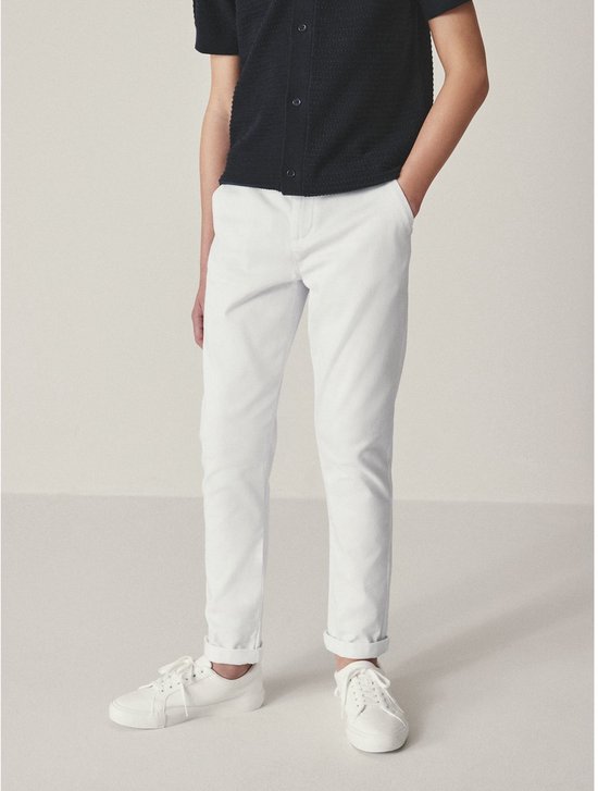 NEXT Jongen Stretchchino skinny-fit Gember/Lichtbruin 110