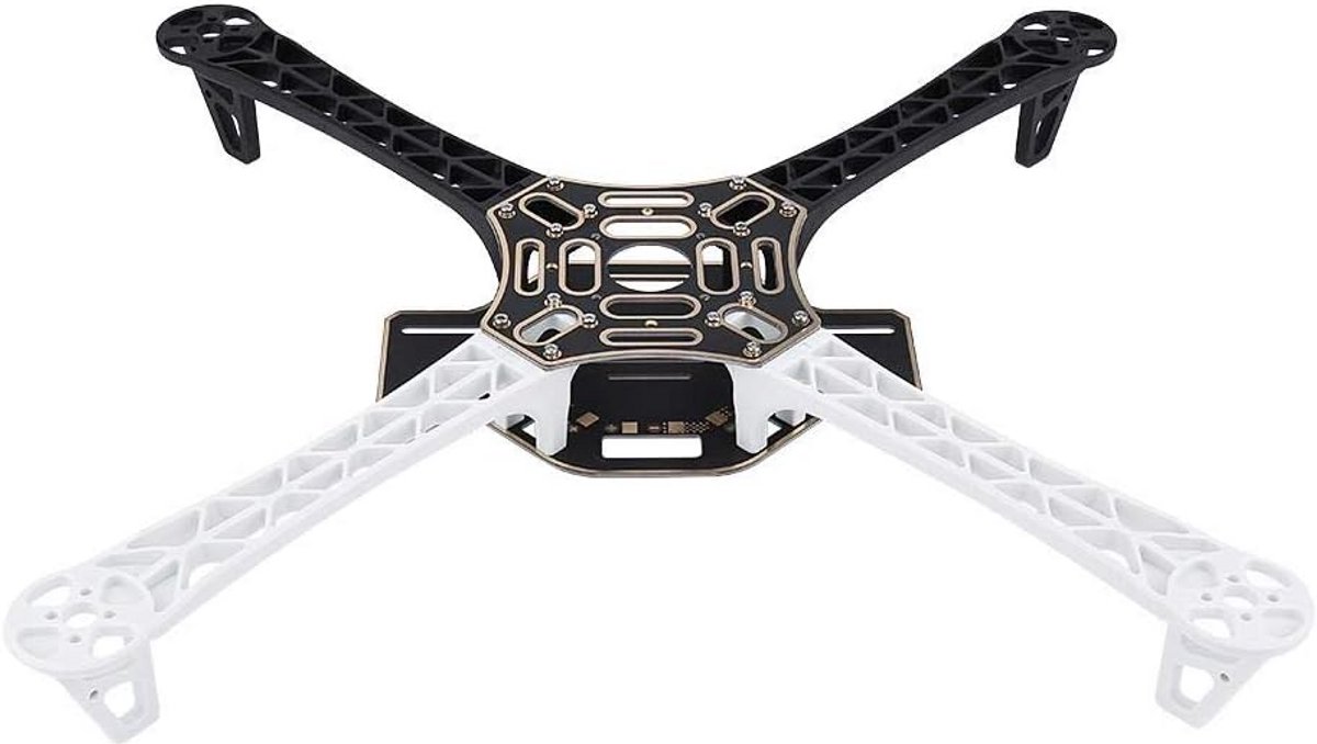 Drone Frame Kit - Quadcopter Frame - FPV Racing - Geïntegreerde PCB - 450mm Wielbasis - Wit