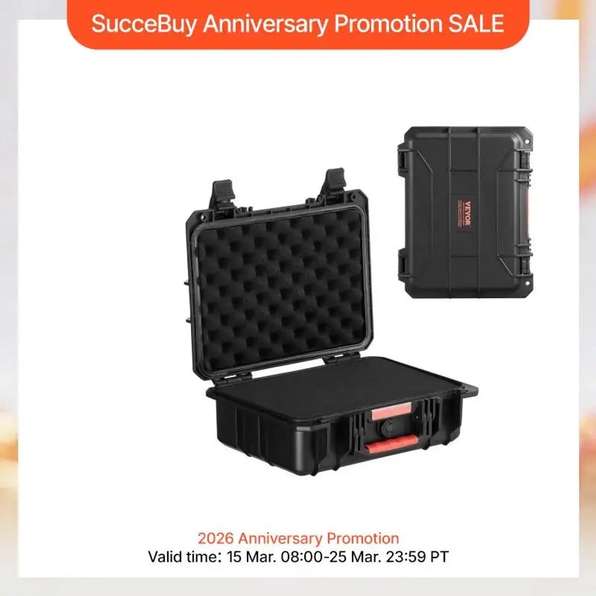 NordHaus Waterdichte Apparatuurkoffer IP67 - Hardcase Beschermkoffer - Schokbestendig - Aanpasbaar Schuim - Wielen & Handgreep