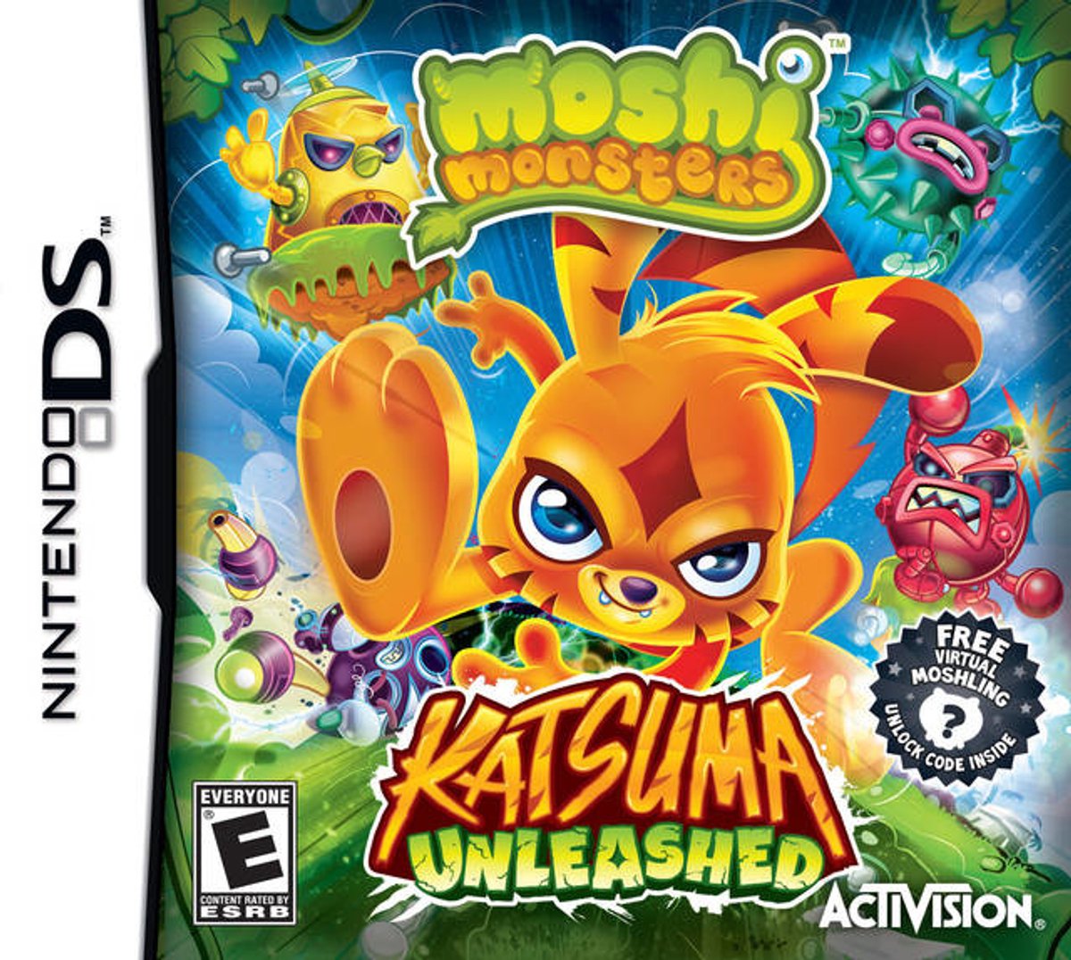 Moshi Monsters: Katsuma Unleashed (Nintendo DS tweedehands game)
