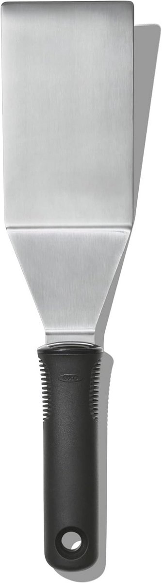 Keuken Spatel - Spatel Turner - Koken Bakken - Vaatwasserbestendig - 31.5 cm - Zwart