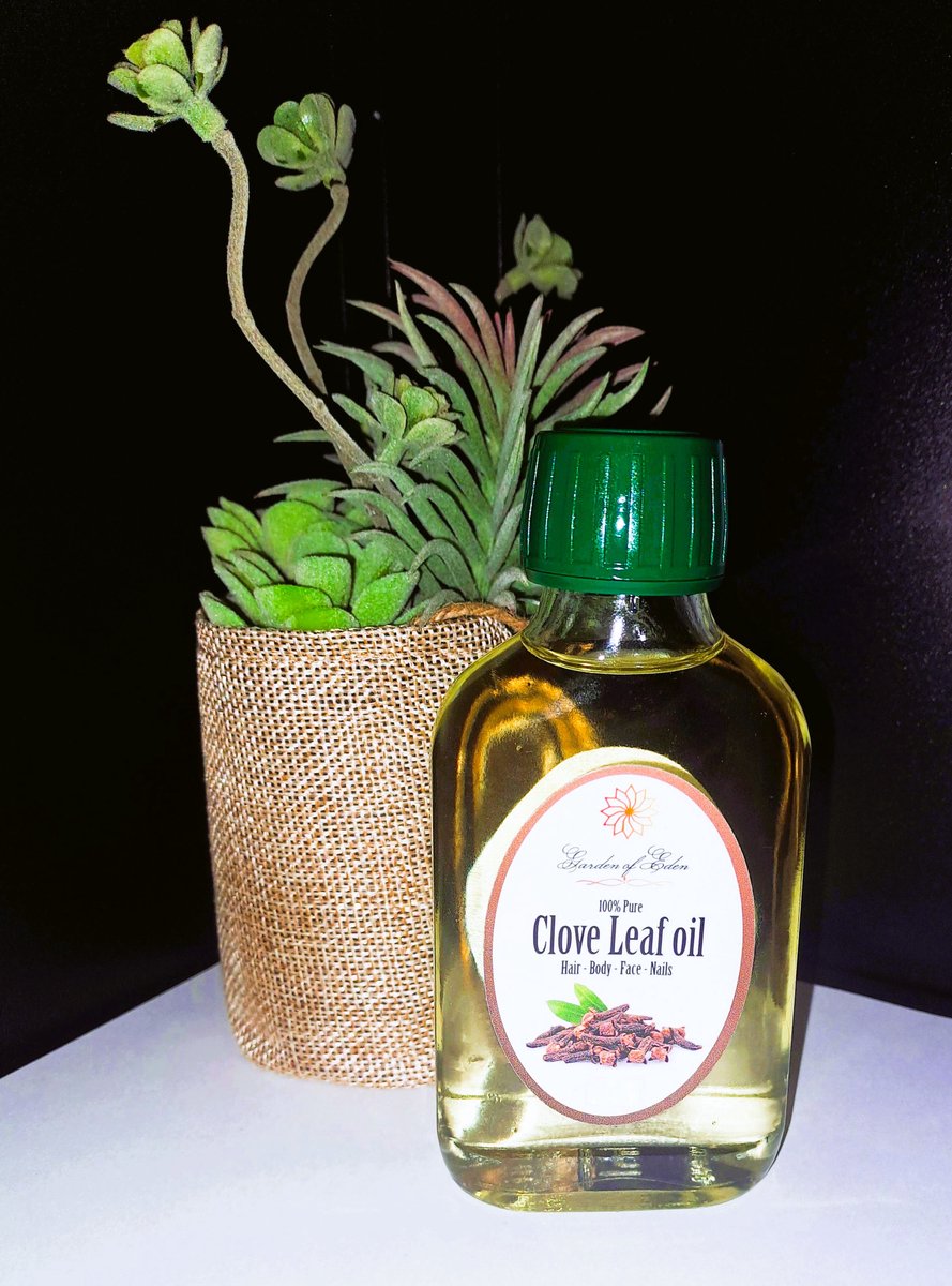 Pure clove leaf olie 100ml voor huid, haar en nagels - kruidnagelolie - kruidnagel olie - body olie - massage olie - nagel olie - druivenpitolie - druivenpit olie