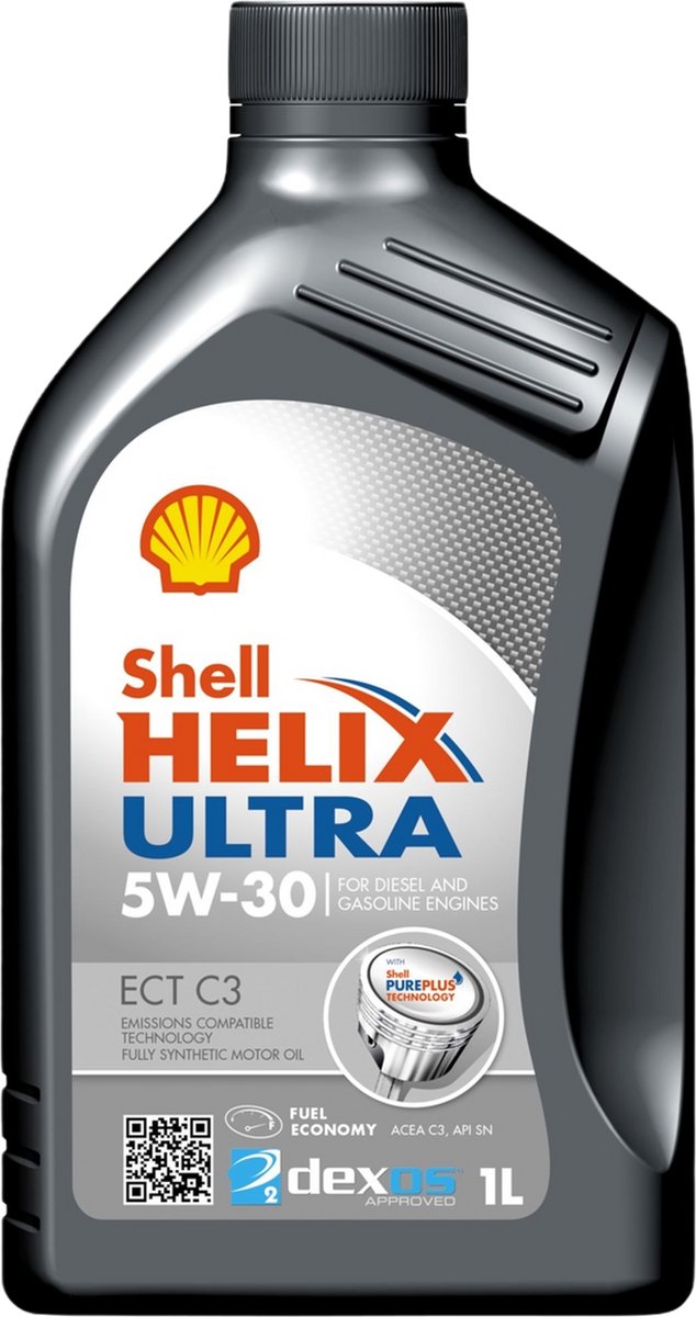 Shell Helix Ultra ECT C3 5w30 motorolie 1 liter