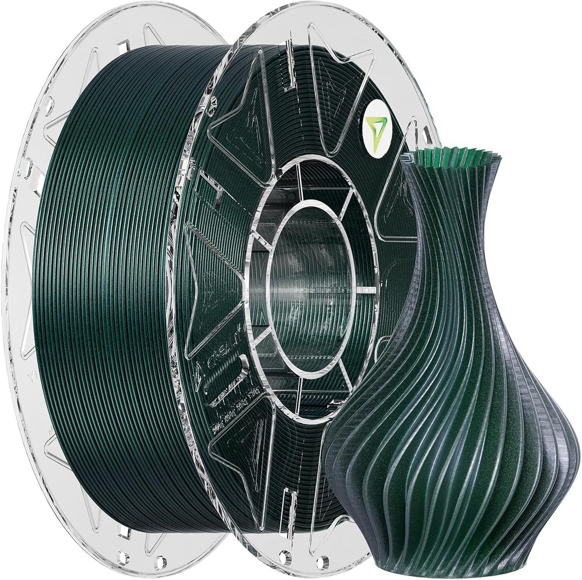 3D Printfilament PLA - Glitter Draad - Modelbouw - Sterrenstof Effect - 1 KG - Groen