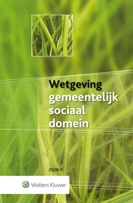 Wetgeving gemeentelijk sociaal domein 2026-1 - cover