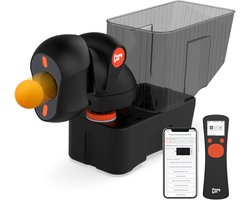 Tafeltennis Robot - Ping Pong Machine - Solo Training - 264 Oefenboren - 150 Ballen Capaciteit - Wit