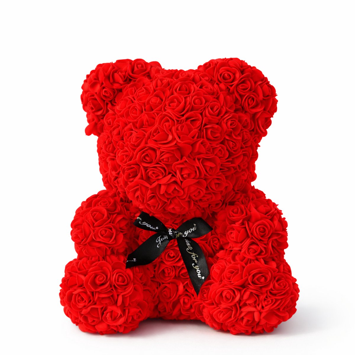 Rozenbeer 45 cm XXL – knuffelbeer – Luxe Cadeau met Giftbox – Valentijn / Verjaardag