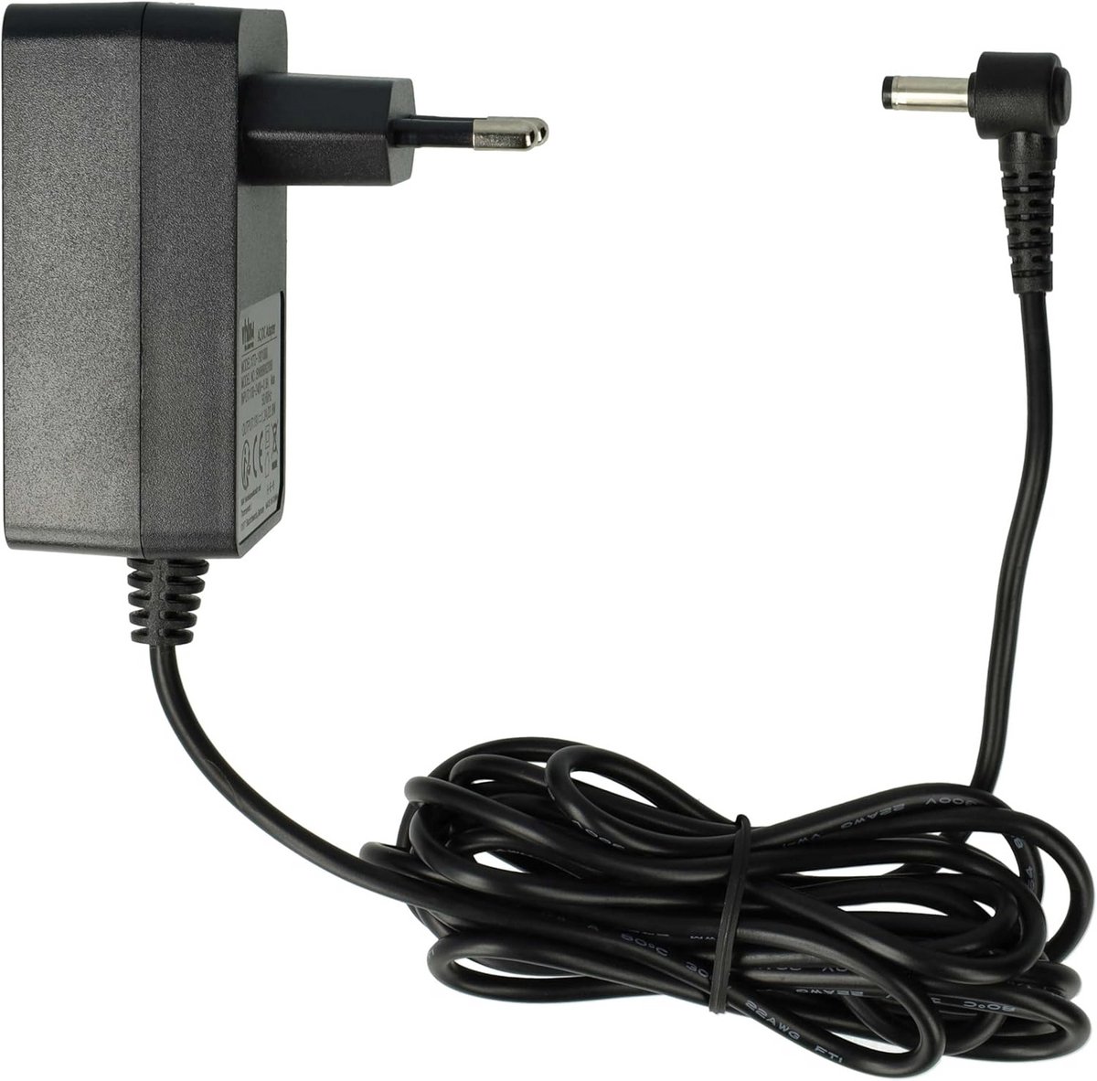 Netadapter Vervanging - Voeding Radio - Stroomvoorziening Keukenradio - Hoogwaardige Kwaliteit - 242 cm Lengte - Zwart