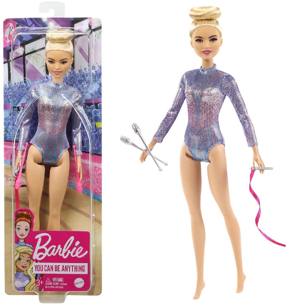 Barbie Careers Ritmisch Gymnaste - blond pop — afbeelding 8