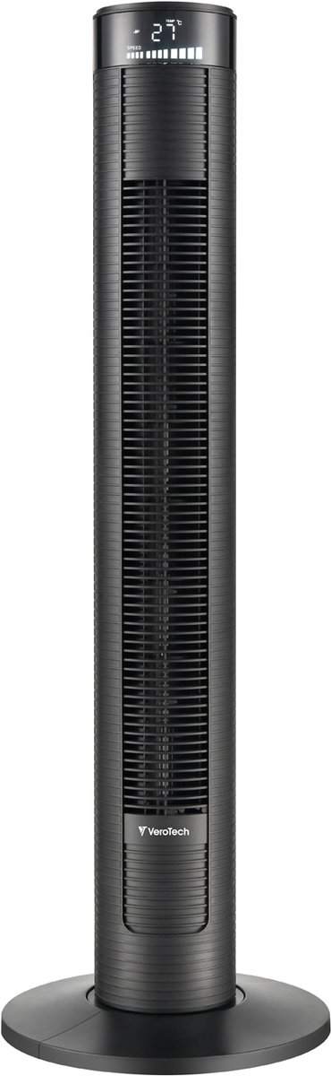Verotech VF-910B - Wentylator Kolumnowy - Cichy - Zdalne Sterowanie - Jonizator