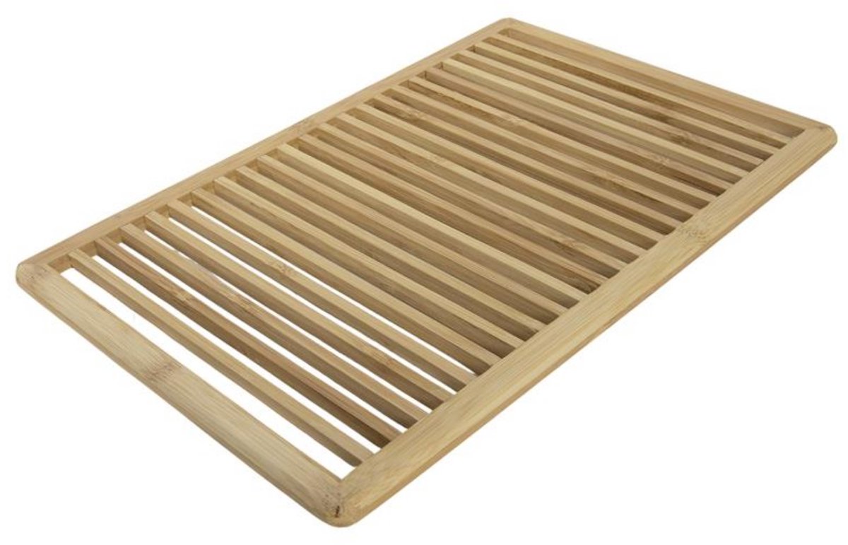 Onderzetter - 30x20 cm - Bamboe - Ribbel