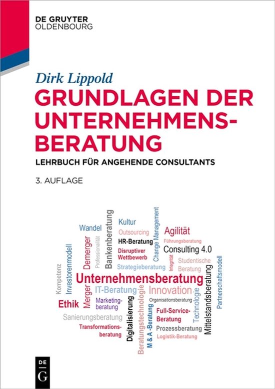 de Gruyter Studium- Grundlagen der Unternehmensberatung - cover