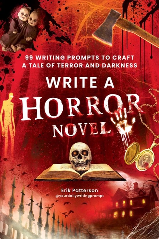 Prompts for Writers- Write a Horror Novel - cover