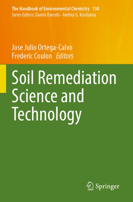 The Handbook of Environmental Chemistry130- Soil Remediation ... - cover
