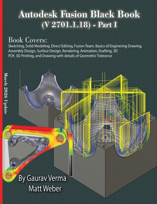Autodesk Fusion Black Book (V 2701.1.18) Part I - cover