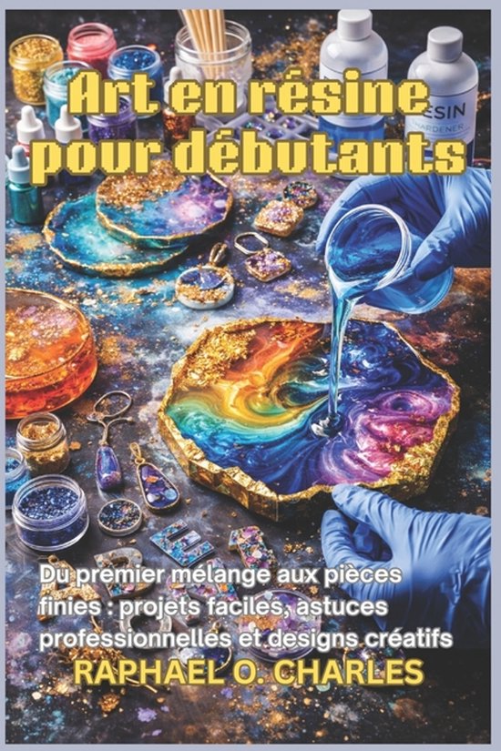 Art en résine pour débutants - cover