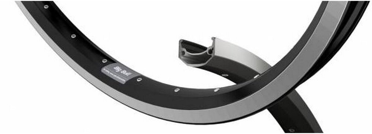 Velg Ryde ZAC Big Bull 28/29 / 622 x 25C aluminium - 36 gaats 14G - zwart geslepen