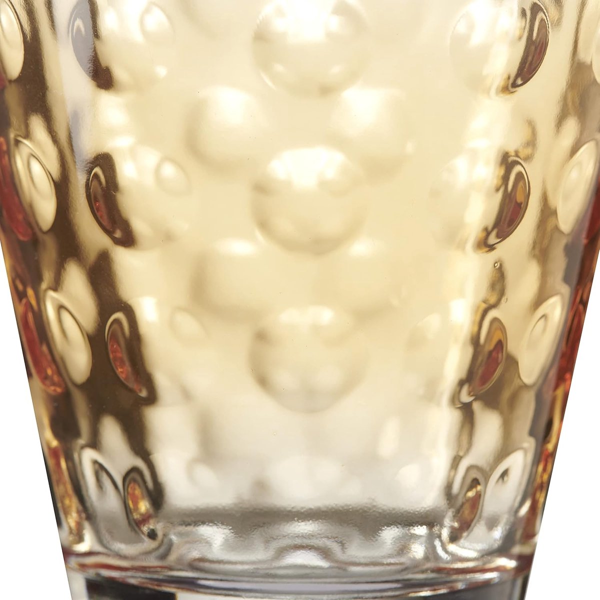 Drinkglas - Waterglas sapglas - Dagelijks gebruik - Vaatwasmachinebestendig - 215 ml - Geel